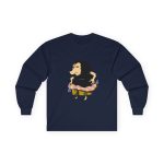 Camiseta manga larga - Azul marino - Camiseta Eriço Surf