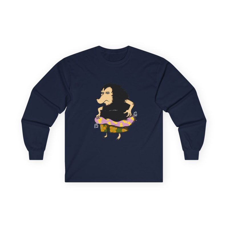 Camiseta manga larga - Azul marino - Camiseta Eriço Surf