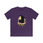 Camiseta infantil Softstyle - Morado - Camiseta Eriço Surf