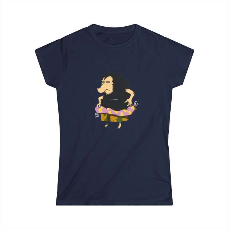 Camiseta mujer Softstyle - Azul marino - Camiseta Eriço Surf