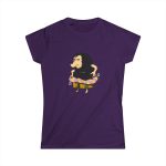 Camiseta mujer Softstyle - Morado - Camiseta Eriço Surf Camiseta mujer Softstyle - Morado - Camiseta Eriço Surf