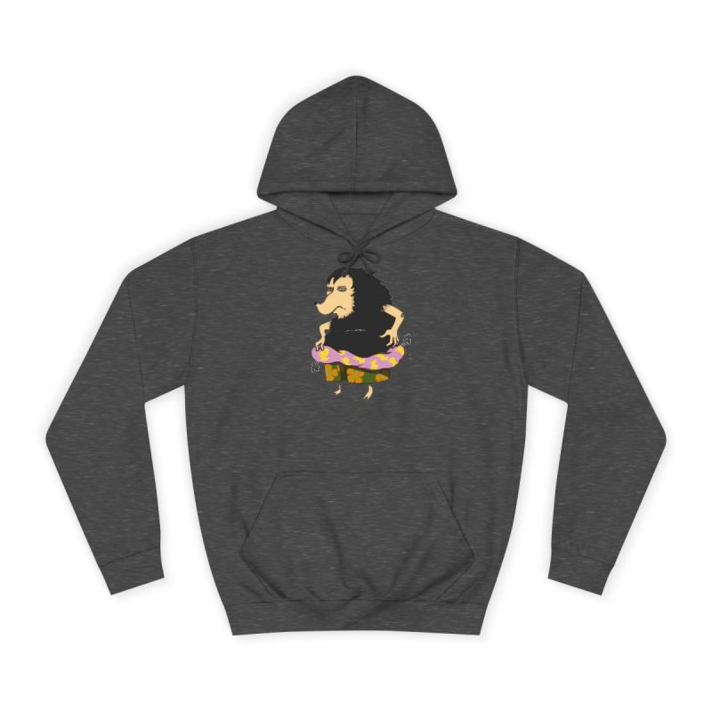 Sudadera universitaria - Gris marengo - Camiseta Eriço Surf