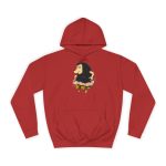 Sudadera universitaria - Rojo fuego - Camiseta Eriço Surf Sudadera universitaria - Rojo fuego - Camiseta Eriço Surf