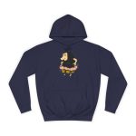 Sudadera universitaria - Azul marino Oxford - Camiseta Eriço Surf Sudadera universitaria - Azul marino Oxford - Camiseta Eriço Surf