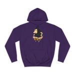Sudadera universitaria - Morado - Camiseta Eriço Surf Sudadera universitaria - Morado - Camiseta Eriço Surf