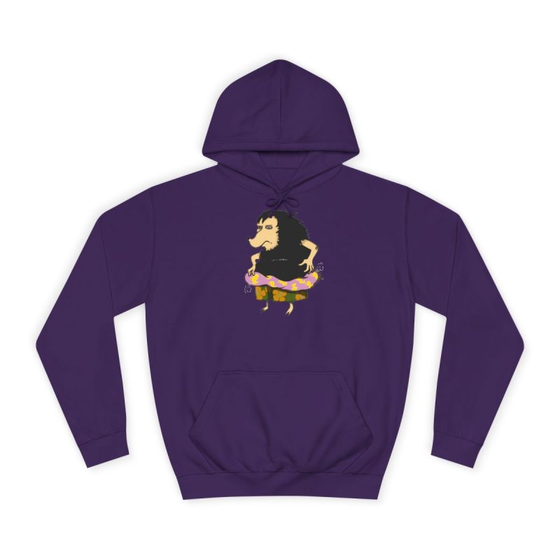 Sudadera universitaria - Morado - Camiseta Eriço Surf