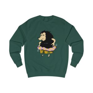 Sudadera clasica - Verde botella - Camiseta Eriço Surf