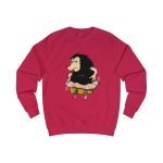 Sudadera clasica - Rojo fuego - Camiseta Eriço Surf