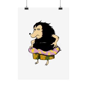 Poster - Camiseta Eriço Surf