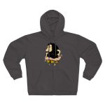 Sudadera capucha con cremallera premium - Antracita - Camiseta Eriço Surf