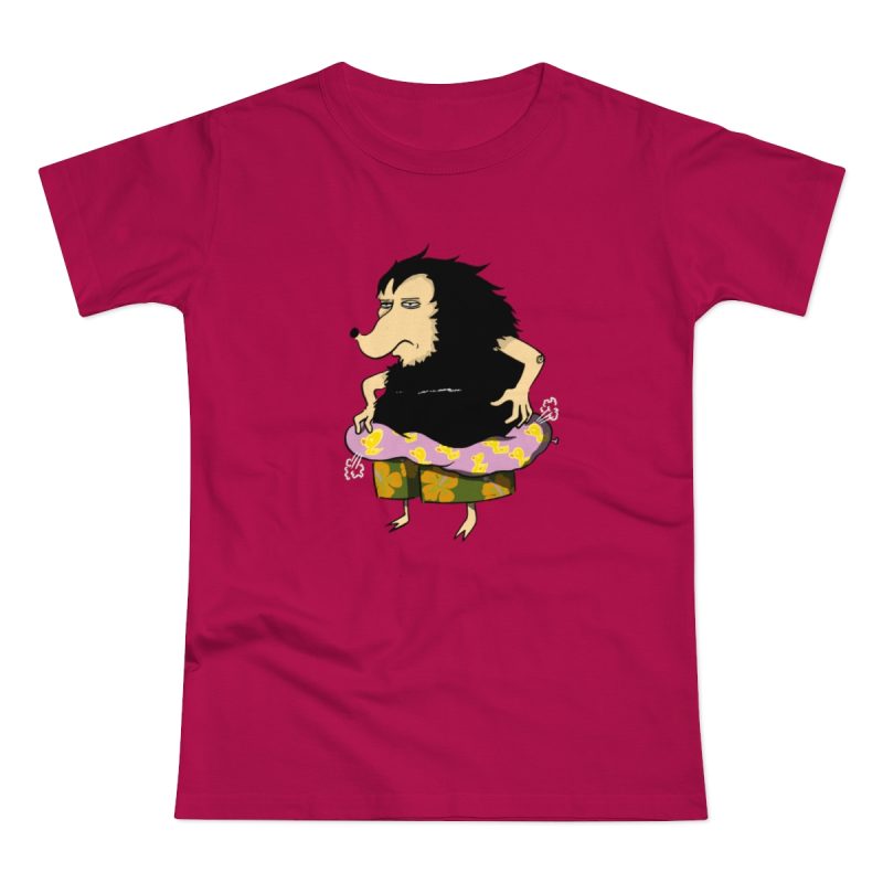 Camiseta mujer punto liso - Sorbete - Camiseta Eriço Surf