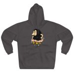 Sudadera con capucha cerrada - Antracita - Camiseta Eriço Surf