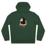 Sudadera con capucha King - Verde botella - Camiseta Eriço Surf
