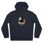 Sudadera con capucha King - Azul marino - Camiseta Eriço Surf