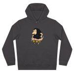 Sudadera con capucha King - Gris asfalto - Camiseta Eriço Surf