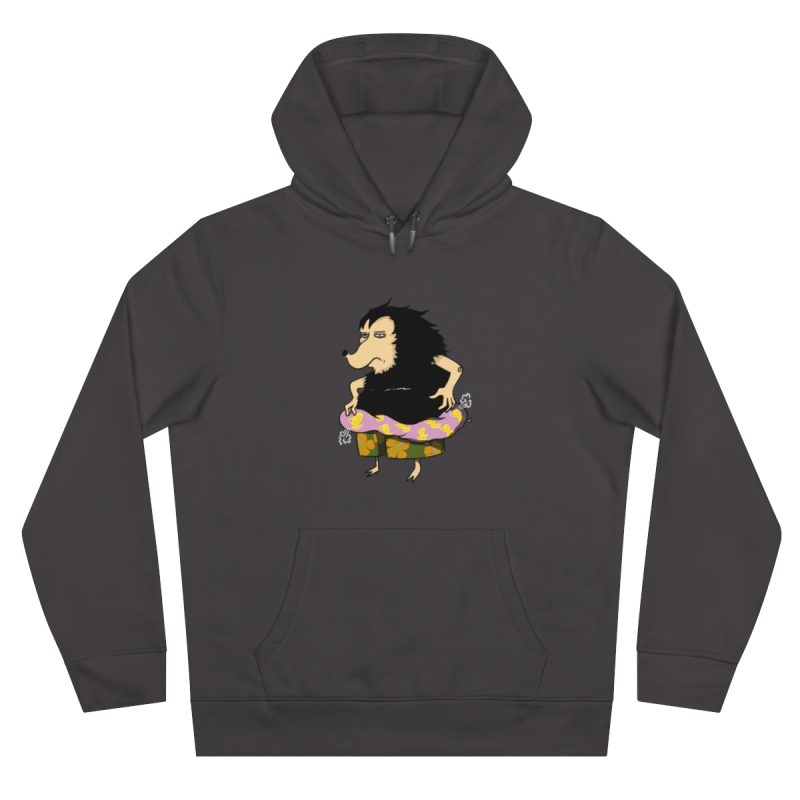 Sudadera con capucha King - Gris asfalto - Camiseta Eriço Surf