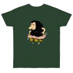 Camiseta punto liso - Verde botella - Camiseta Eriço Surf Camiseta punto liso - Verde botella - Camiseta Eriço Surf