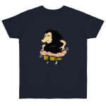Camiseta punto liso - Azul marino - Camiseta Eriço Surf Camiseta punto liso - Azul marino - Camiseta Eriço Surf