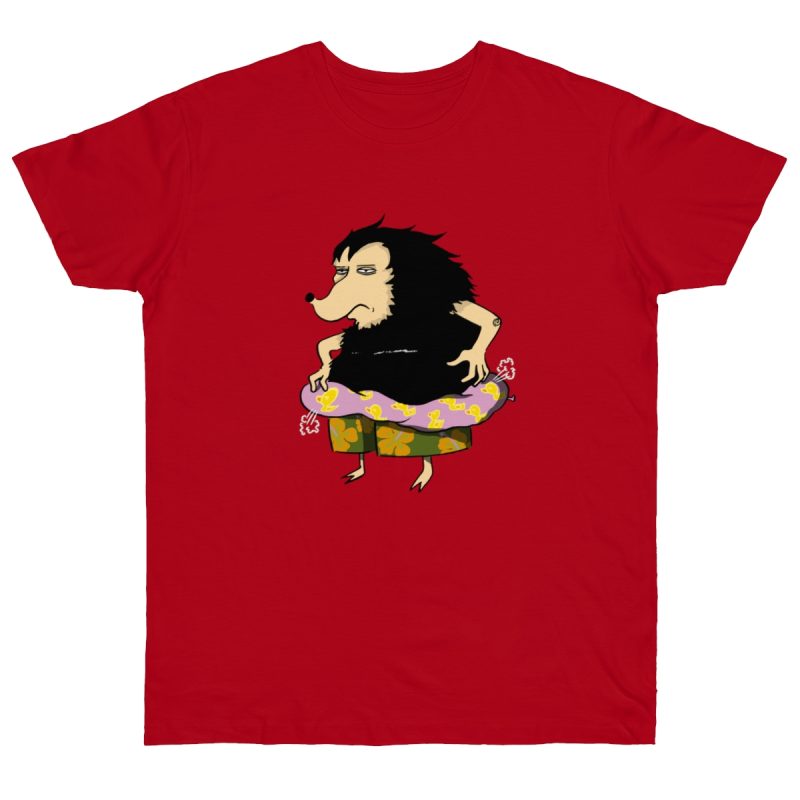 Camiseta punto liso - Rojo - Camiseta Eriço Surf