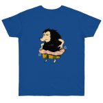 Camiseta punto liso - Azul royal intenso - Camiseta Eriço Surf Camiseta punto liso - Azul royal intenso - Camiseta Eriço Surf