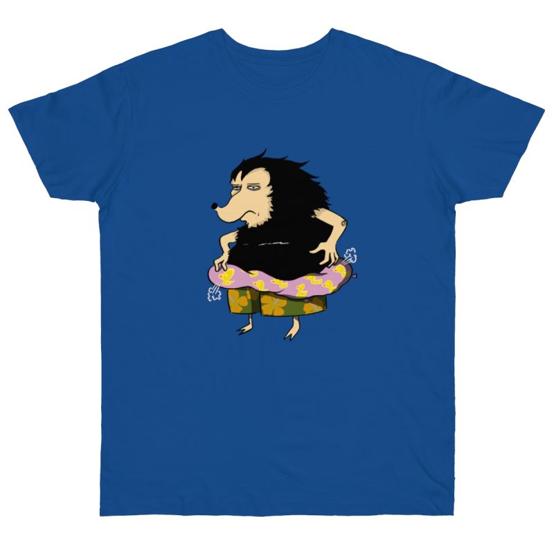 Camiseta punto liso - Azul royal intenso - Camiseta Eriço Surf