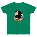 Camiseta punto liso - Verde Kelly - Camiseta Eriço Surf Camiseta punto liso - Verde Kelly - Camiseta Eriço Surf