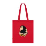 Bolsa de algodon organico - Rojo clasico - Camiseta Eriço Surf