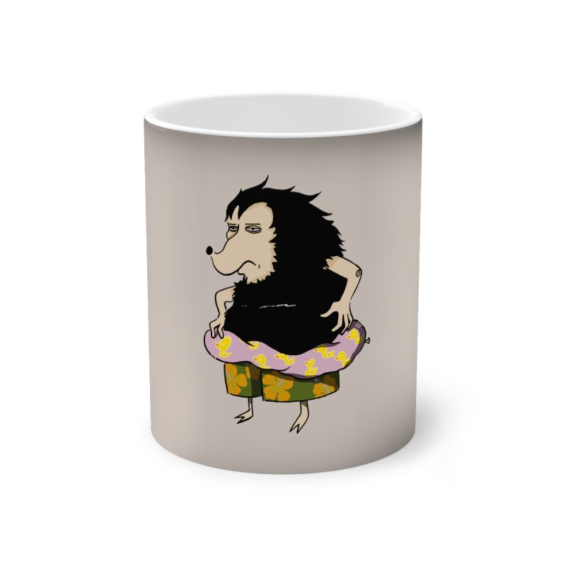 Taza magica que cambia de color - Negro - Camiseta Eriço Surf Taza magica que cambia de color - Negro - Camiseta Eriço Surf