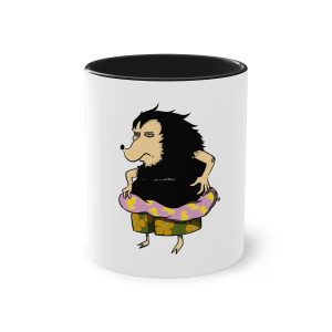 Taza bicolor - Negro - Camiseta Eriço Surf