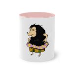 Taza bicolor - Rosa - Camiseta Eriço Surf Taza bicolor - Rosa - Camiseta Eriço Surf