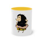 Taza bicolor - Amarillo dorado - Camiseta Eriço Surf Taza bicolor - Amarillo dorado - Camiseta Eriço Surf