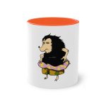 Taza bicolor - Naranja - Camiseta Eriço Surf Taza bicolor - Naranja - Camiseta Eriço Surf