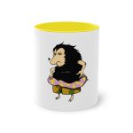 Taza bicolor - Amarillo - Camiseta Eriço Surf Taza bicolor - Amarillo - Camiseta Eriço Surf