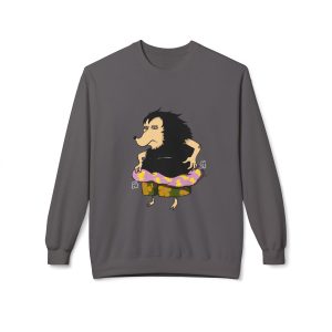 Sudadera Softstyle cuello redondo - Gris marengo - Camiseta Eriço Surf