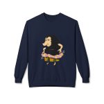 Sudadera Softstyle cuello redondo - Azul marino - Camiseta Eriço Surf Sudadera Softstyle cuello redondo - Azul marino - Camiseta Eriço Surf