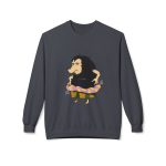 Sudadera Softstyle cuello redondo - Gris jaspeado oscuro - Camiseta Eriço Surf Sudadera Softstyle cuello redondo - Gris jaspeado oscuro - Camiseta Eriço Surf