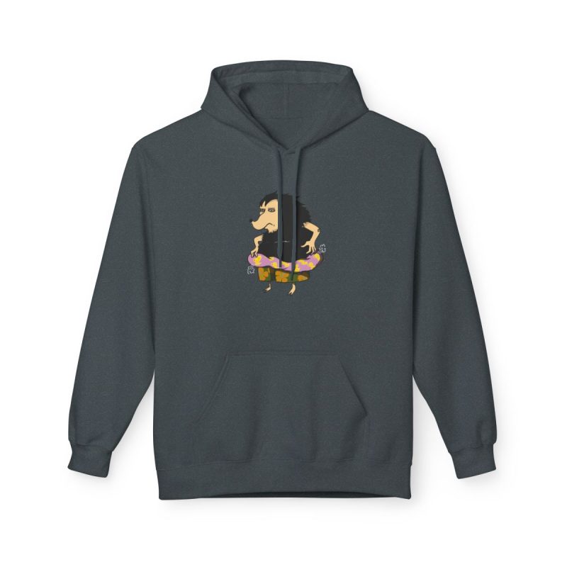 Sudadera Softstyle con capucha - Gris oscuro jaspeado - Camiseta Eriço Surf