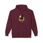 Sudadera Softstyle con capucha - Granate - Camiseta Eriço Surf