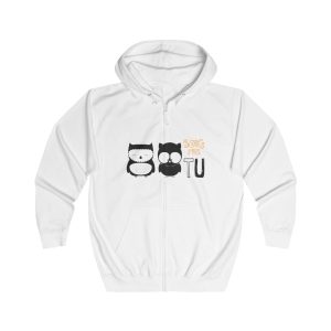 «Boig per tu» — Sudadera con capucha y cremallera
