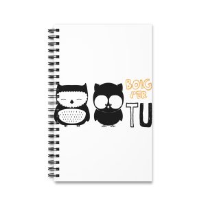«Boig per tu» — Cuaderno de espiral