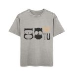 «Boig per tu» — Camiseta oversize lavado acido