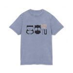 «Boig per tu» — Camiseta lavado acido cuello redondo
