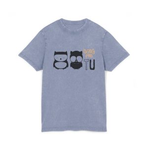 «Boig per tu» — Camiseta lavado acido cuello redondo