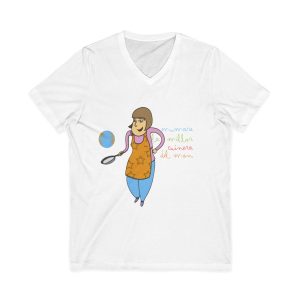 Ma mare cuina — Camiseta cuello de pico