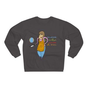Ma mare cuina — Sudadera cuello redondo premium