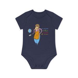 Ma mare cuina — Body bebe manga corta organico