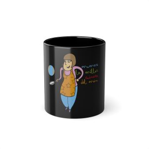 Ma mare cuina — Taza negra 325 ml