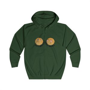 «Els meus són més bons» — Sudadera con capucha y cremallera