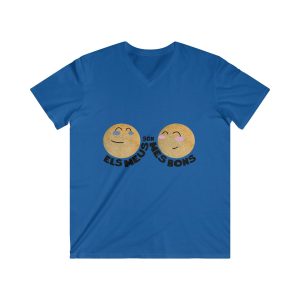 «Els meus són més bons» — Camiseta hombre entallada cuello de pico