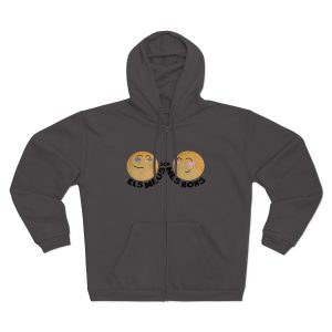 «Els meus són més bons» — Sudadera capucha con cremallera premium